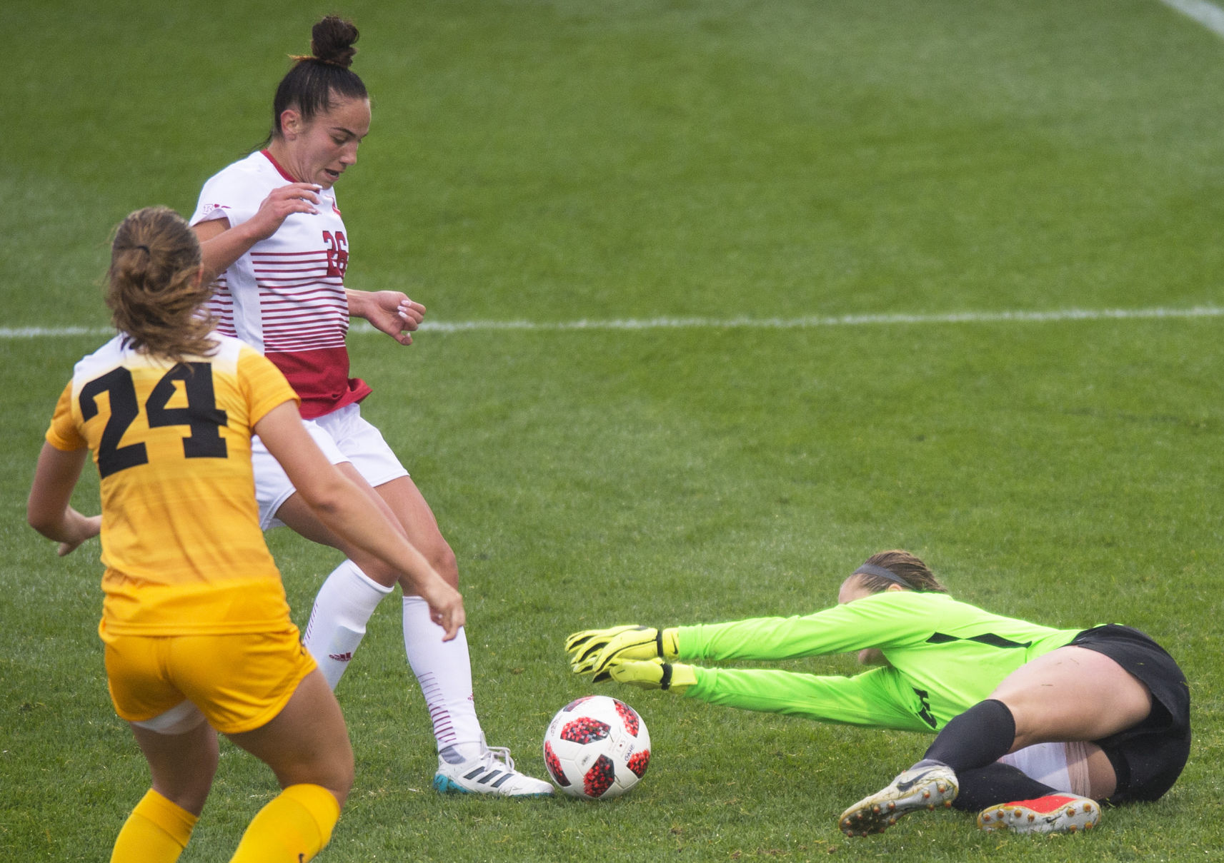 Nebraska vs. Iowa Soccer, 10/5